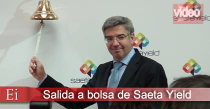 Saeta Yield: "el objetivo es incrementar el dividendo en los próximos años