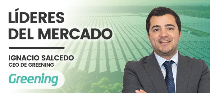 Ignacio Salcedo (Greening): "El objetivo es alcanzar 10 GW para 2026 y consolidarse como líder en energías renovables"