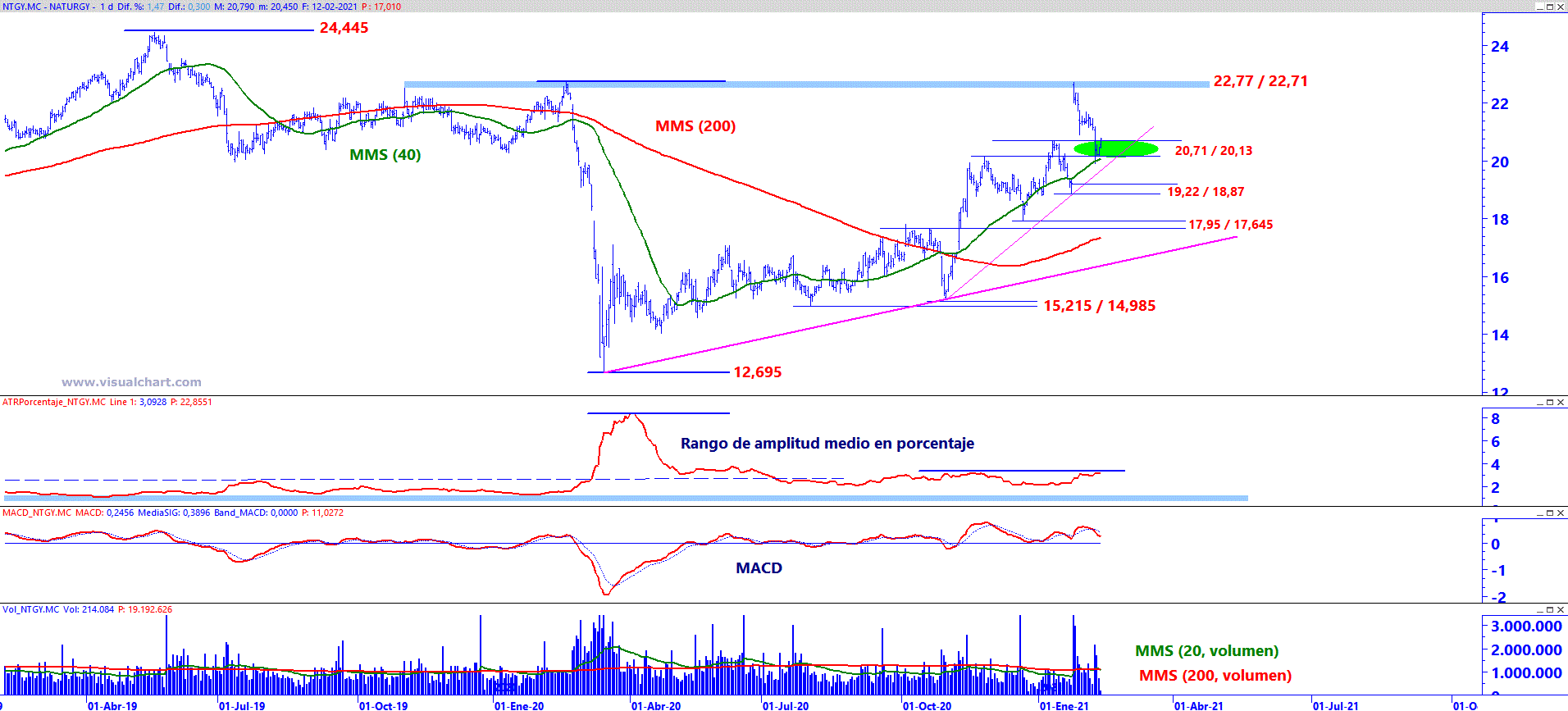 Analisis grafico Naturgy