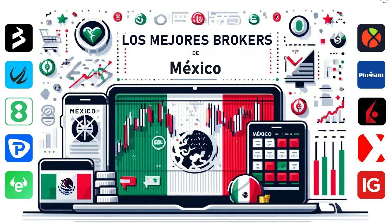Mejores brokers para invertir en México 