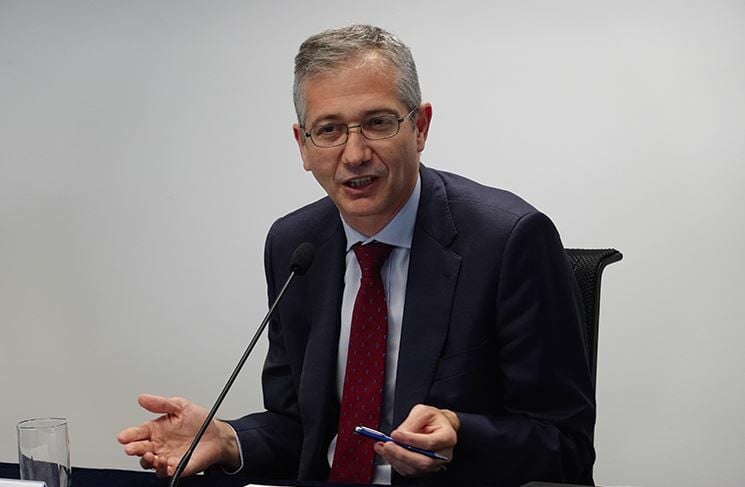El Círculo de Empresarios ensalza la “brillante gestión” de Hernández de Cos al frente del Banco de España