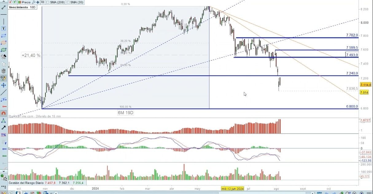 Evolución y análisis del cac-40