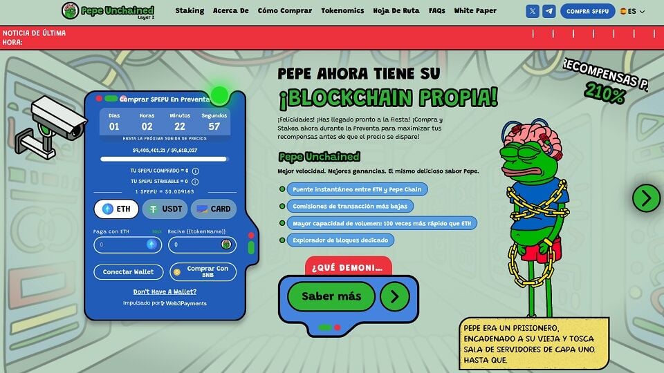 ¿Es hora de comprar Pepe coin?, ballenas cripto ingresan millones a las redes de capa 2