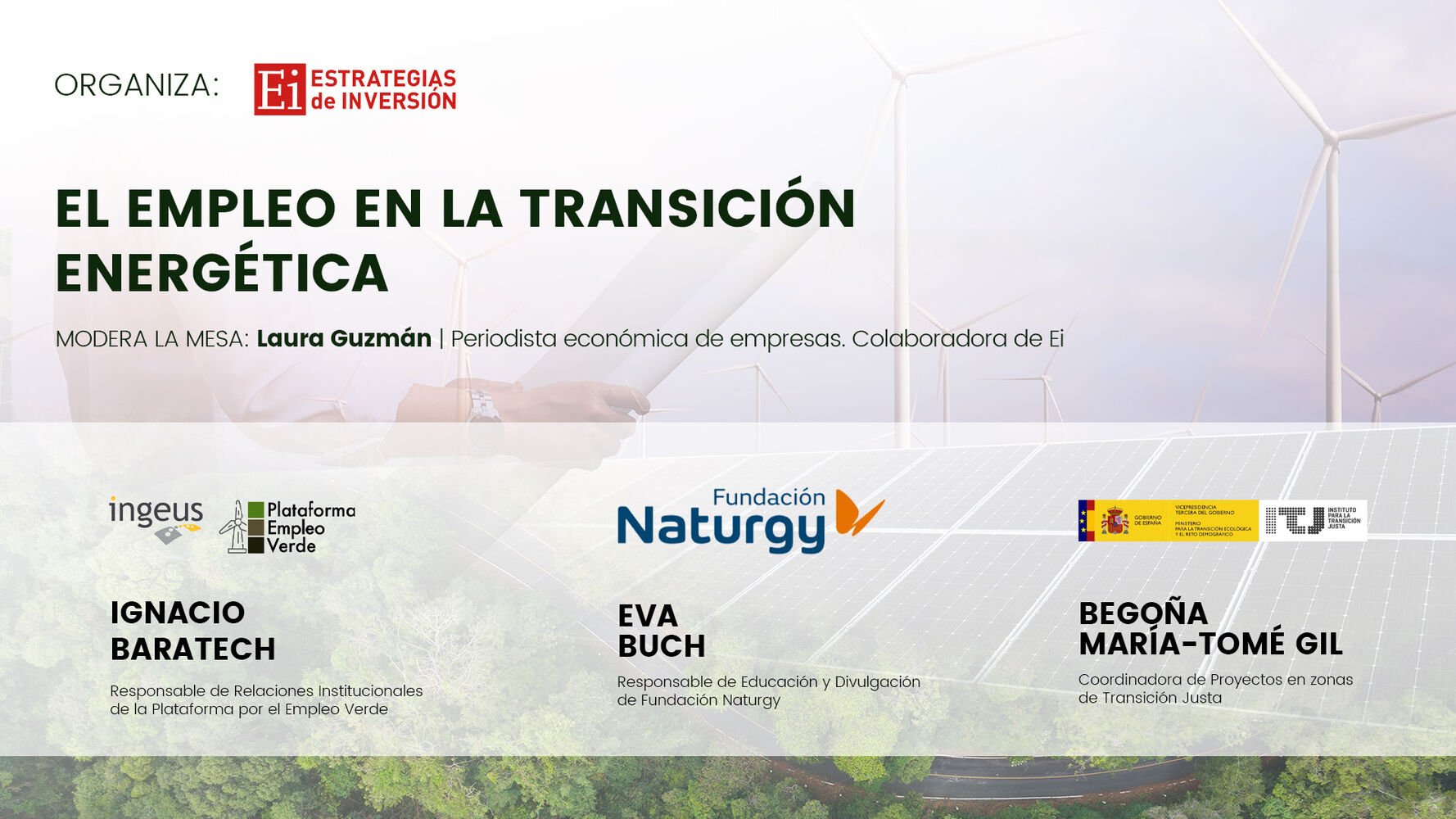 La transición energética y su relevancia en el empleo: oportunidades para todos