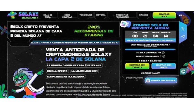 Solaxy preventa