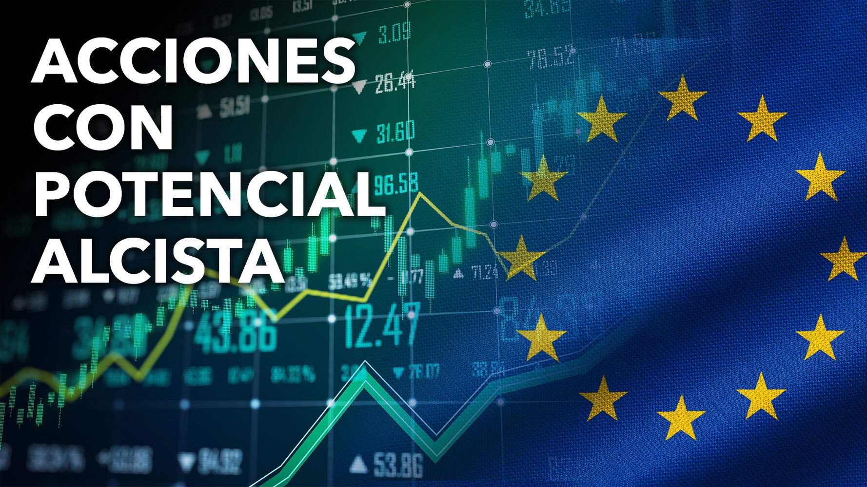 Tres acciones europeas y una española con potencial alcista