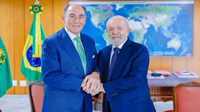 Ignacio Sánchez Galán (Iberdrola) se reúne con el Presidente Lula y reafirma su compromiso con Brasil