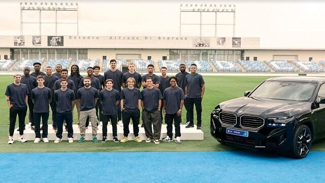 BMW España y el Real Madrid afrontan su tercera temporada con una nueva flota electrificada: Primer equipo masculino de fútbol