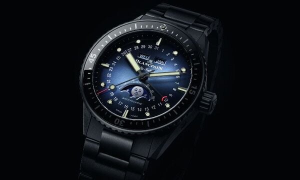 Nuevo Bathyscaphe Quantième Complet Phases de Lune: Eternal Movement Beyond Black