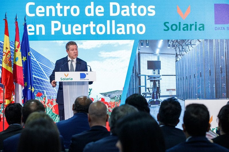 Solaria y Datasection se unen para desarrollar un centro de datos en Puertollano