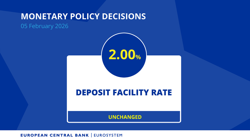 El BCE mantiene los tipos de interés sin cambios, como se esperaba